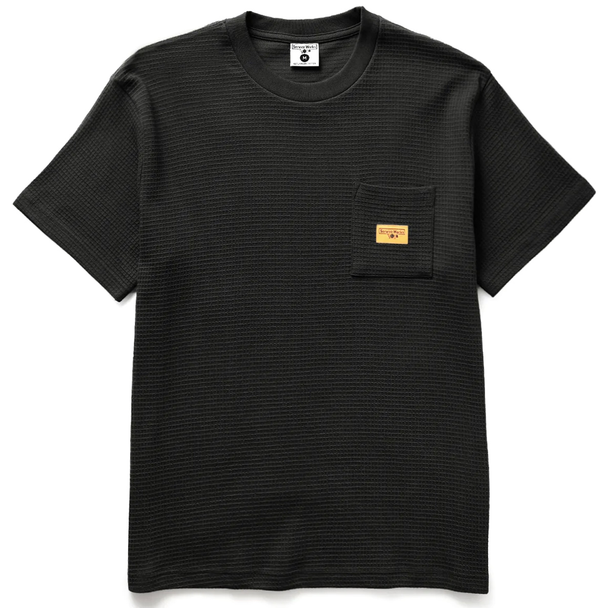 Service Works Waffle Pocket T-Shirt Black