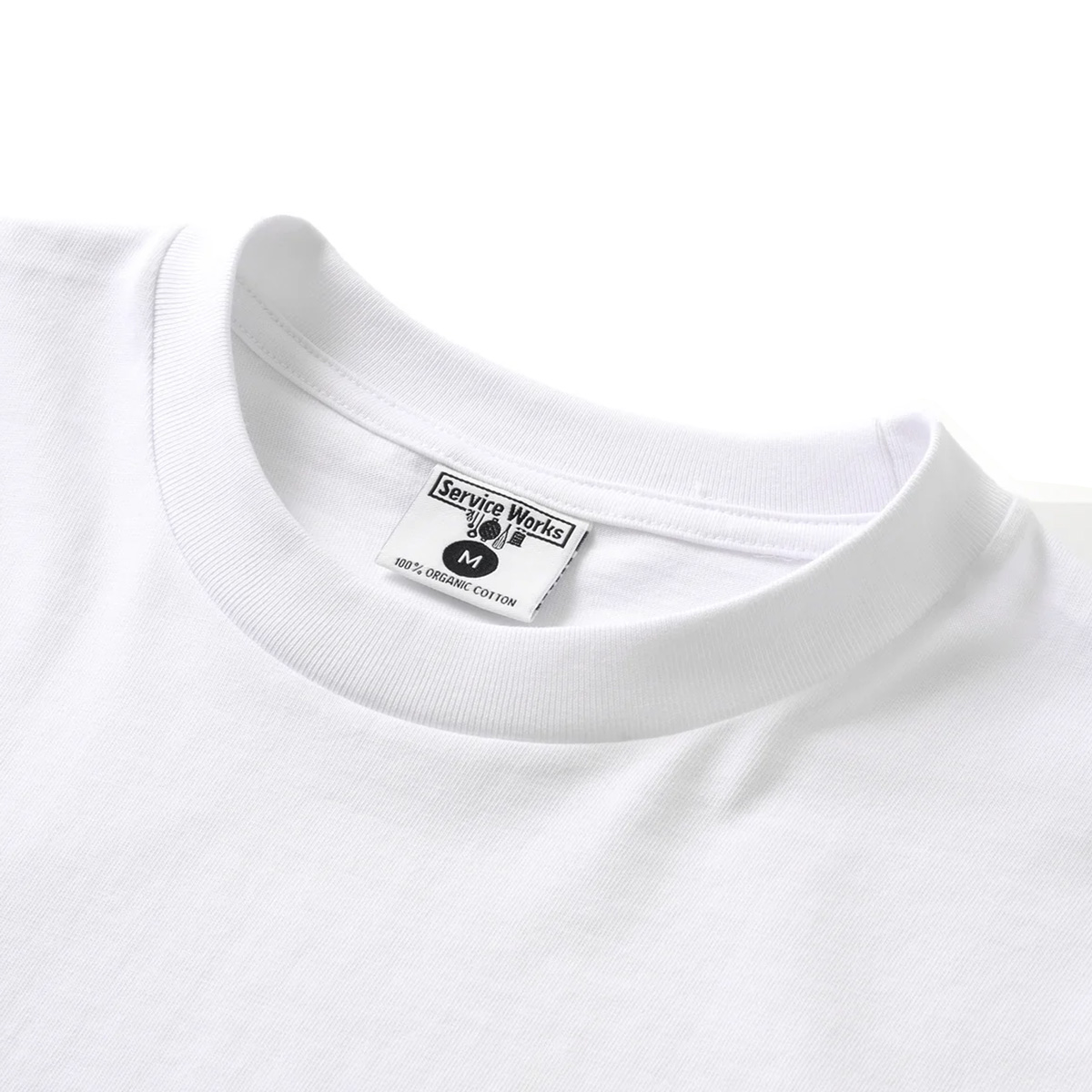 Service Works Organic Chefswear T-Shirt White