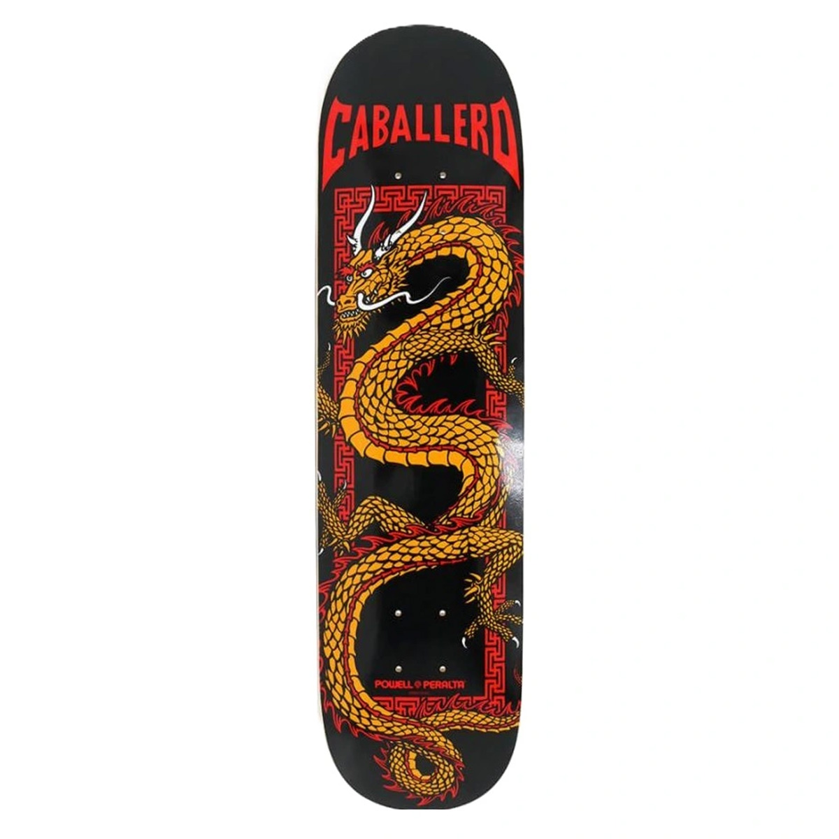 Powell Peralta Cab Chinese Dragon Skateboard Deck Black 7.75