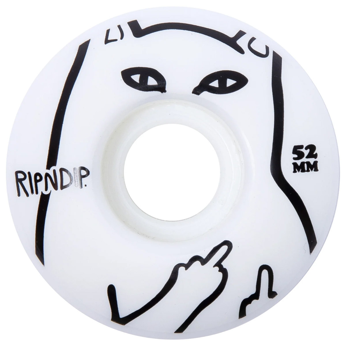 RIPNDIP Lord Nerm Skate Wheels White 52mm