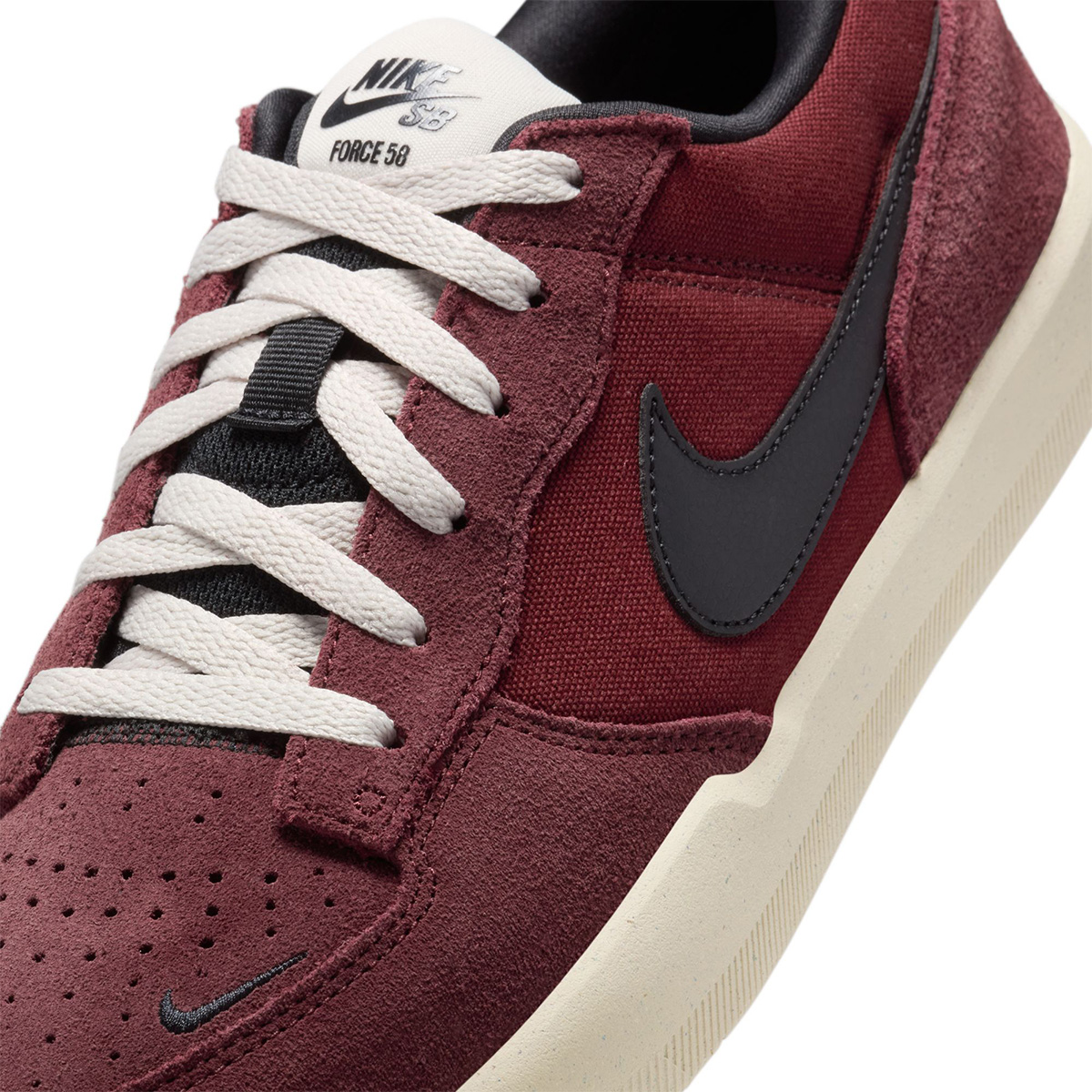 Nike SB Force 58 Dark Team Red/Black-Black-LT Orewood Brn