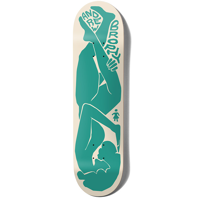 Girl Brophy Contour Curves Skateboard Deck 8.0