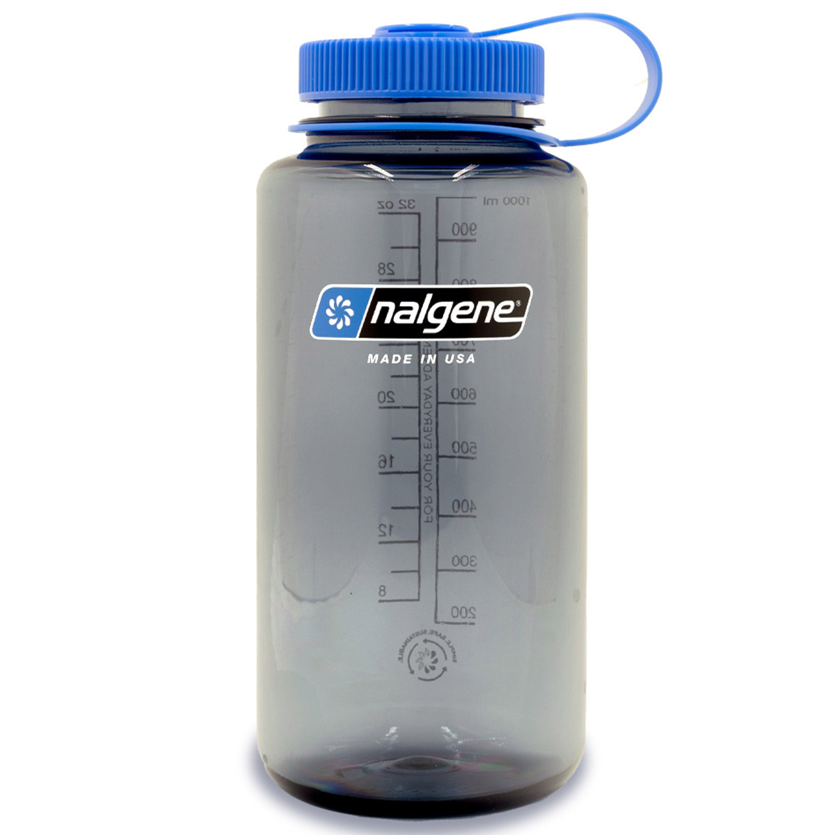 Nalgene Wide Mouth 1000ml Gray Sustain