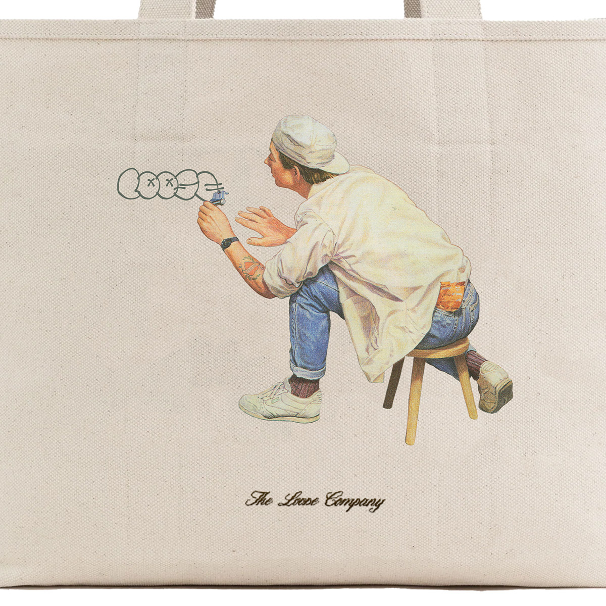 The Loose Company Tattoo Tote Bag