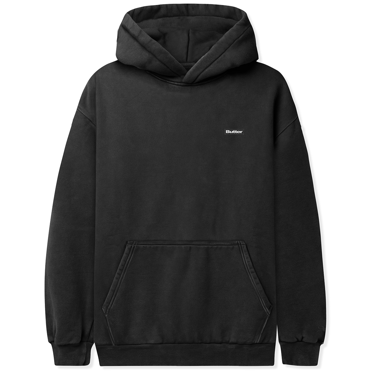 Butter Goods Basic Hoodie Washed Black