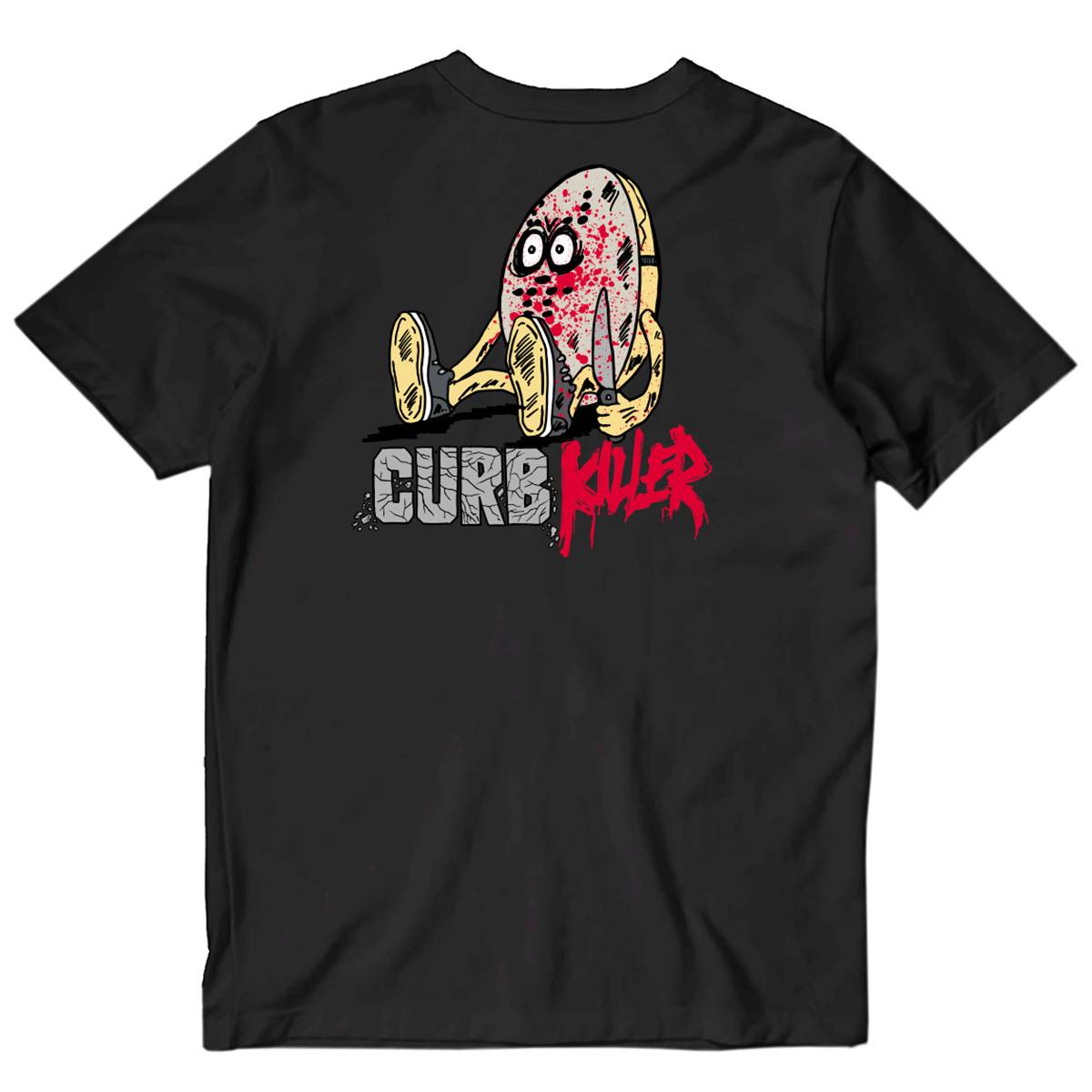 Slappy Curb Killer T-shirt Black