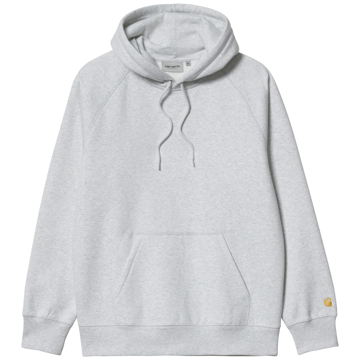 Carhartt WIP Chase Hooded Sweater Ash Heather/Gold