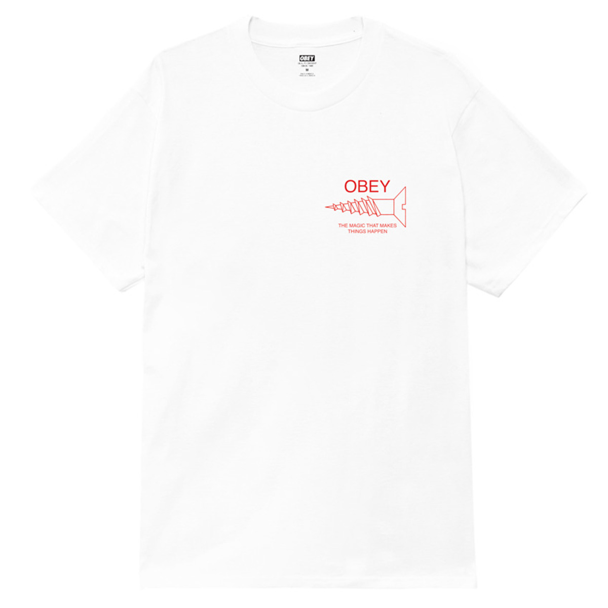 Obey Magic T-Shirt White