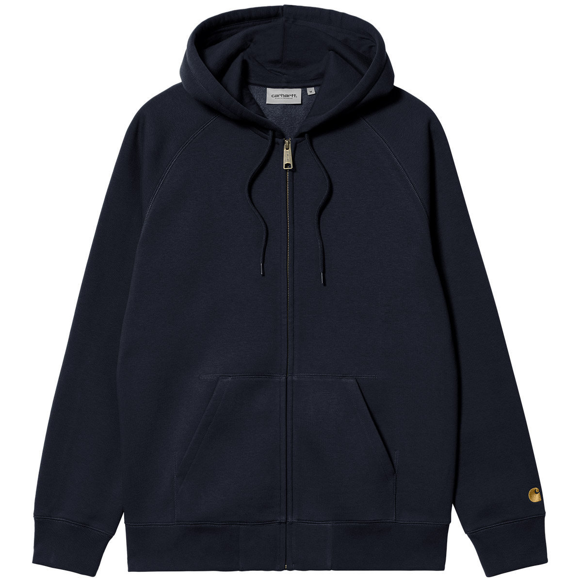 Carhartt WIP Chase Hooded Jacket Dark Navy/Gold