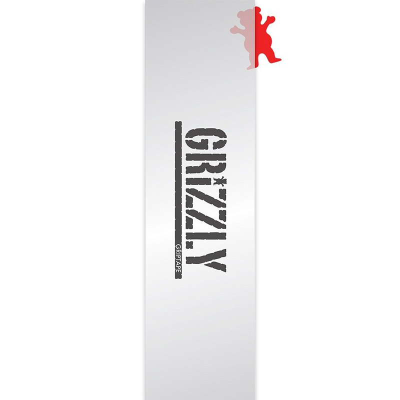 Grizzly Clear Stamp Griptape Sheet Clear 9.0