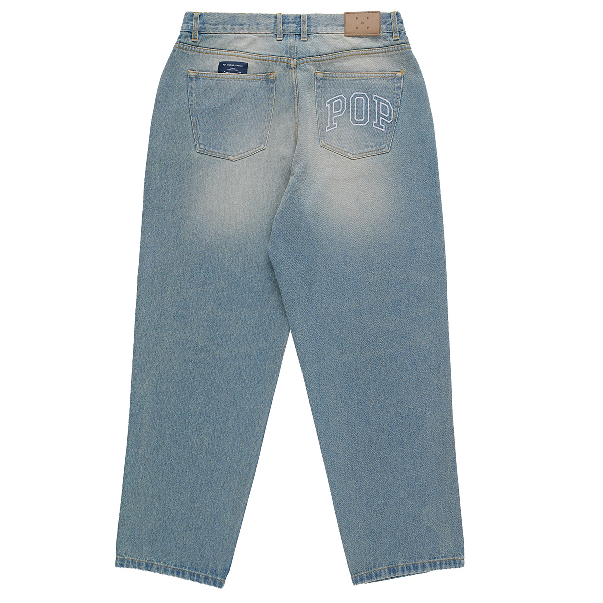 POP DRS Pants Washed Denim