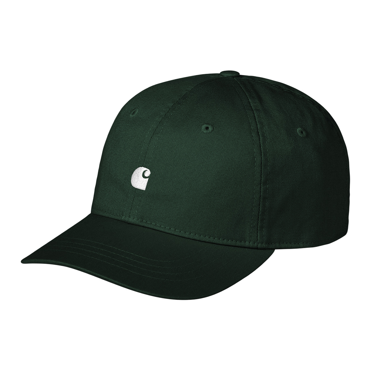 Carhartt WIP Madison Logo Cap Conifer/White