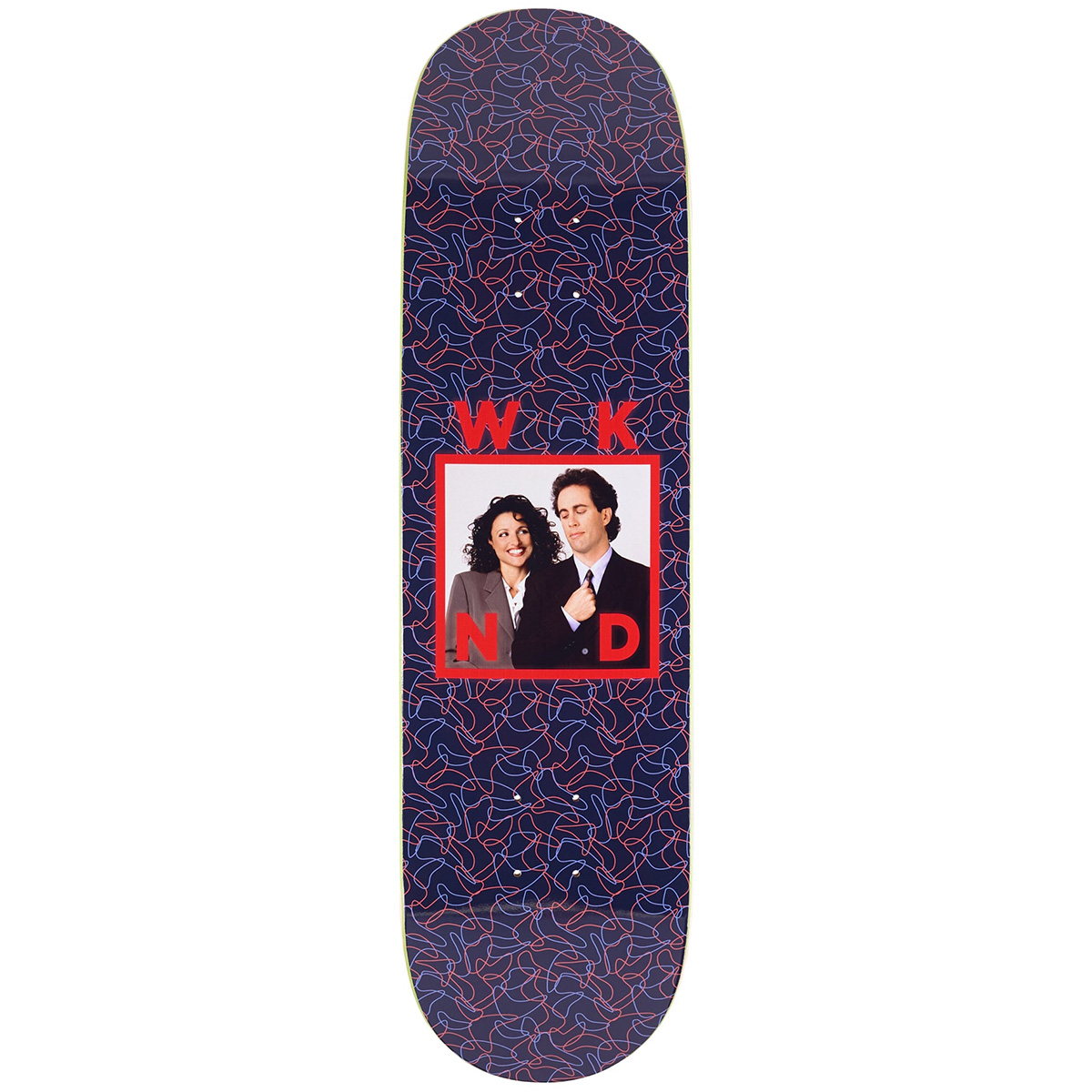 WKND Jerry & Elaine Date Skateboard Deck SN 8.5