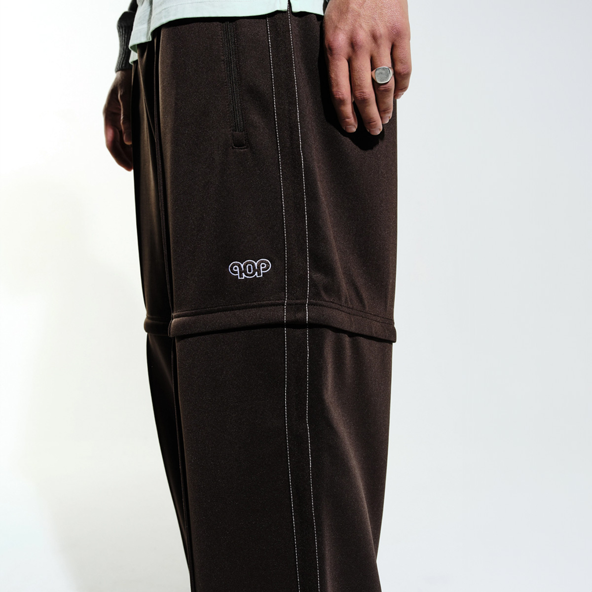 POP Pub Zip-Off Track Pants Delicioso