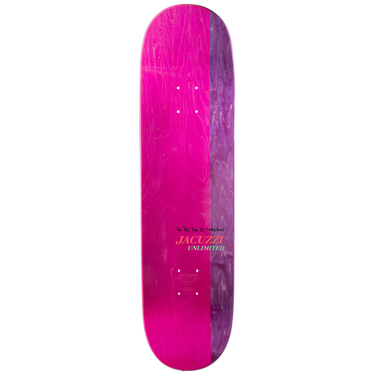 Jacuzzi Louie Barletta Tribal Skateboard Deck 8.5