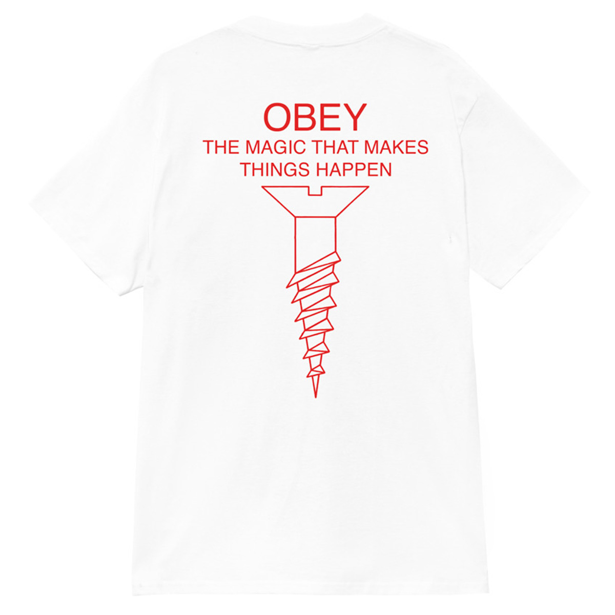 Obey Magic T-Shirt White