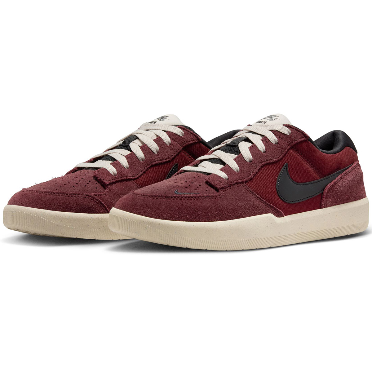 Nike SB Force 58 Dark Team Red/Black-Black-LT Orewood Brn