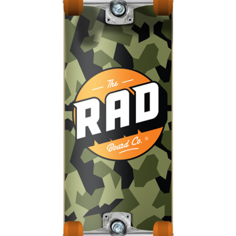 Rad Camo Classic Dude Crew Complete Skateboard Multi 7.75