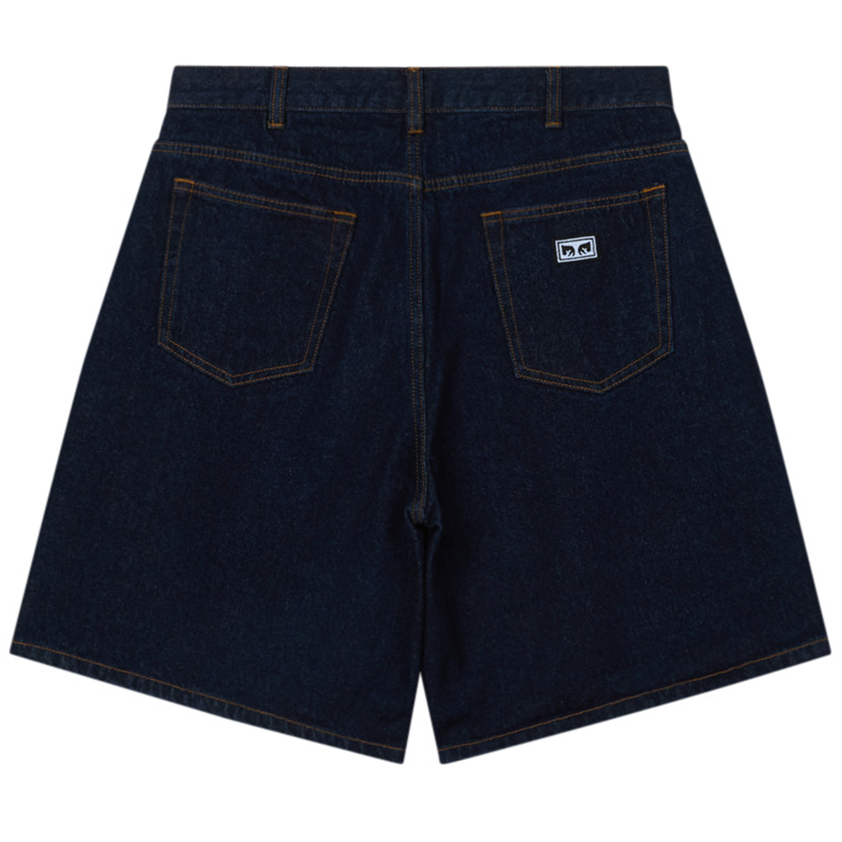 Obey Bigwig Baggy Denim Short Rinse Indigo