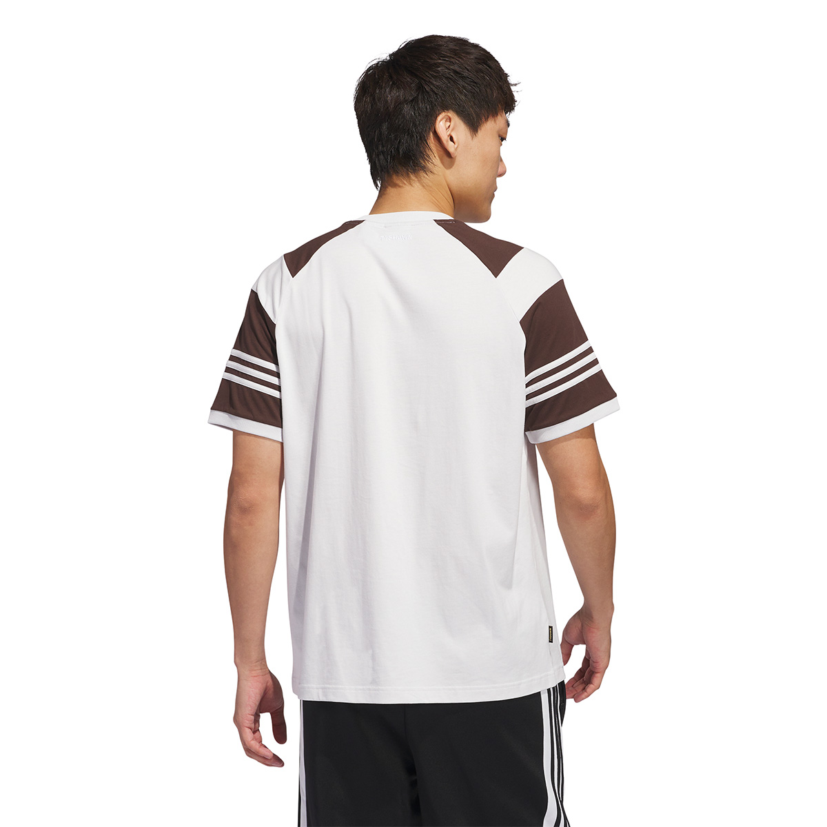 Adidas Tyshawn T-Shirt Crywht/Dbrown