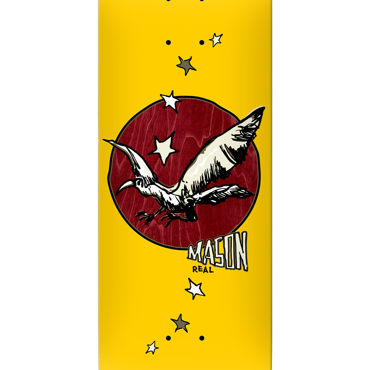 Real Mason Gonz Art Redux Skateboard Deck 8.5