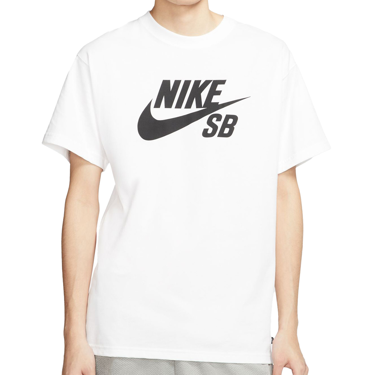 Nike SB T-Shirt Logo White/Black