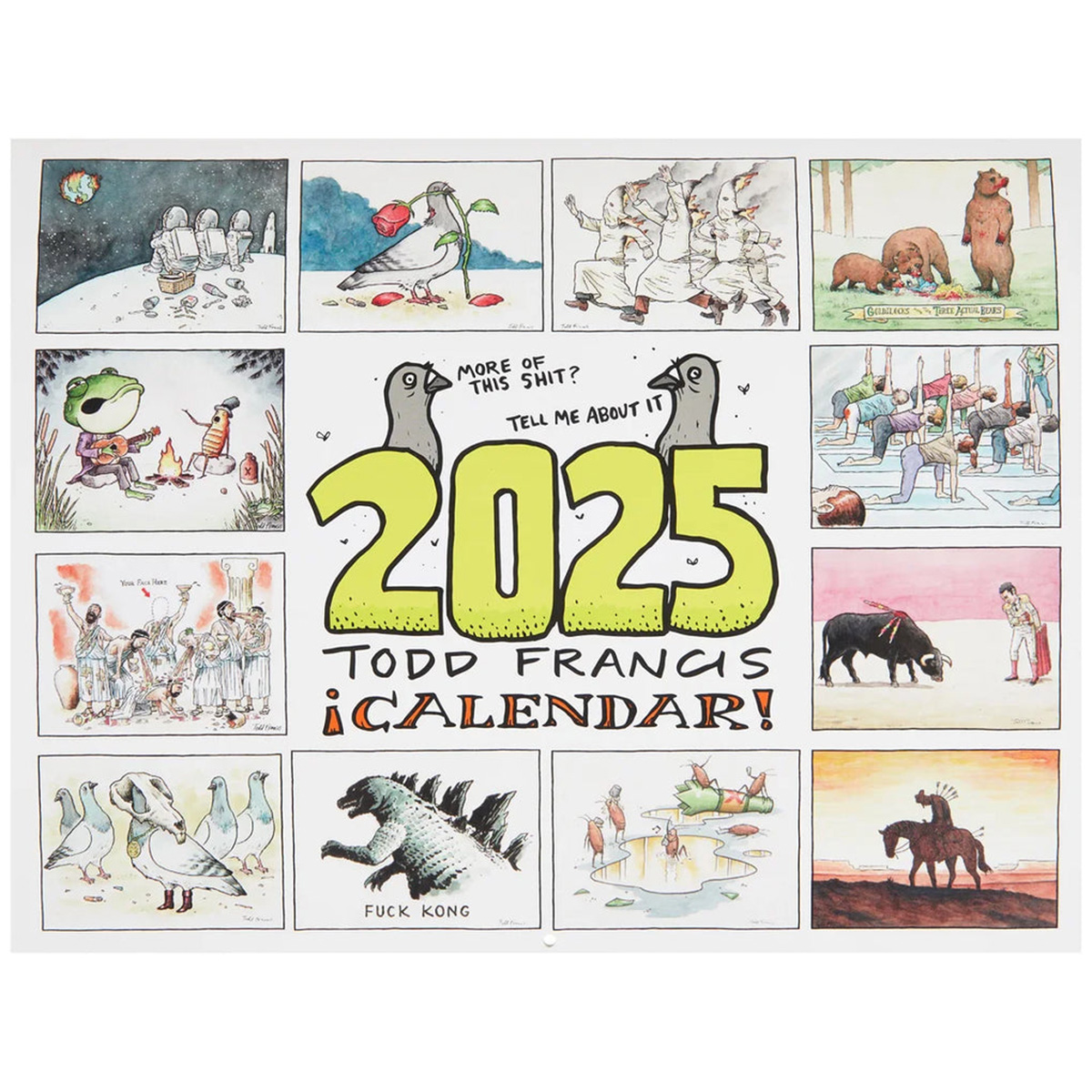 The Todd Francis 2025 Calendar