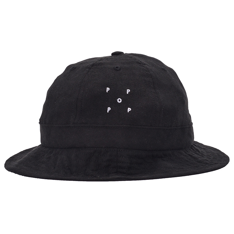 Pop Trading Company Suede Bell Hat Black