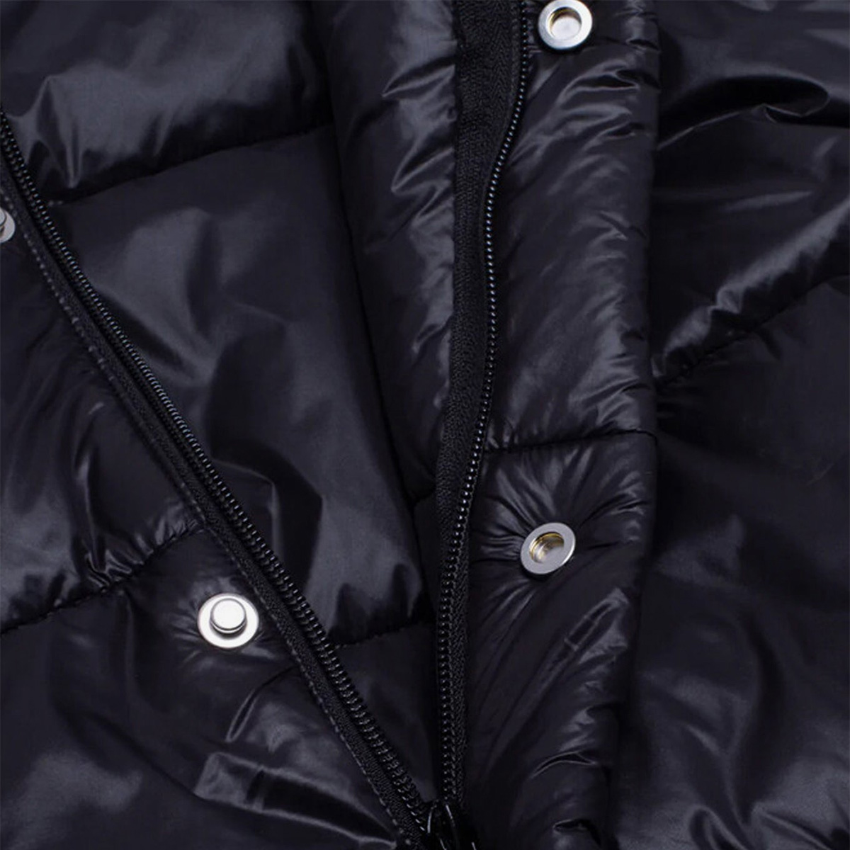 Fucking Awesome Dill Puffer Jacket Black