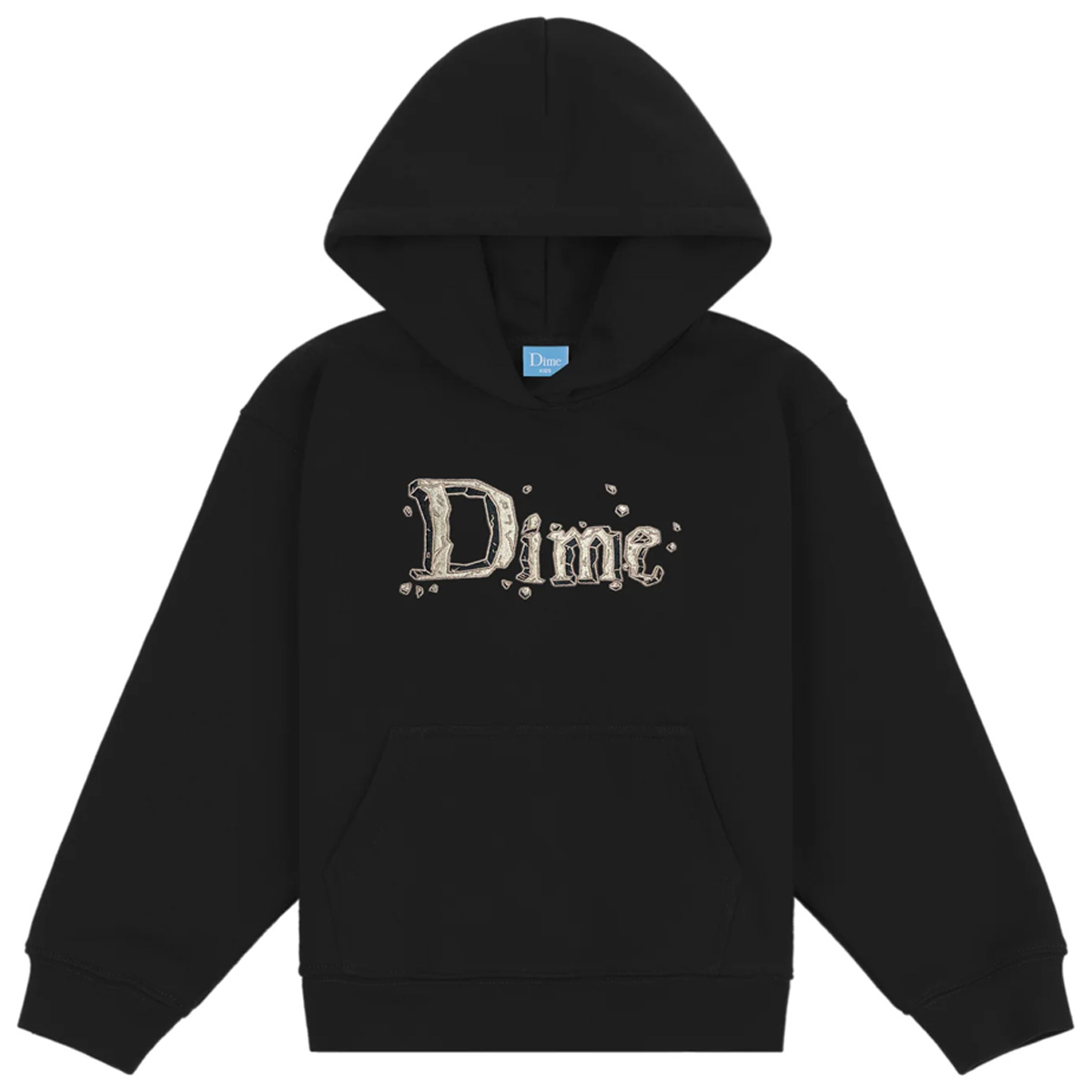 Dime Classic Stone Hooded Sweater Kids Black