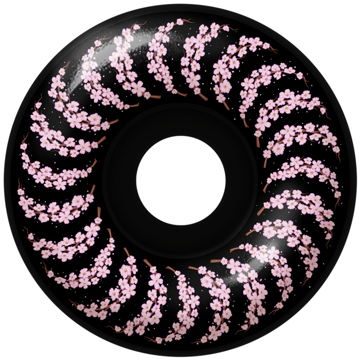 Spitfire Formula Four Yuto Cherry Blossom Classic Wheels Black 99D 56mm