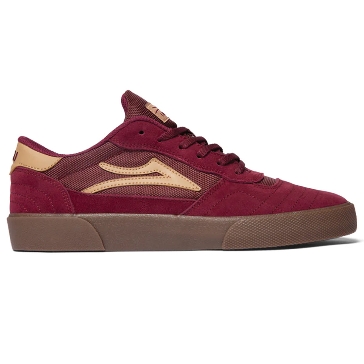 Lakai Cambridge Kids Burgundy Suede