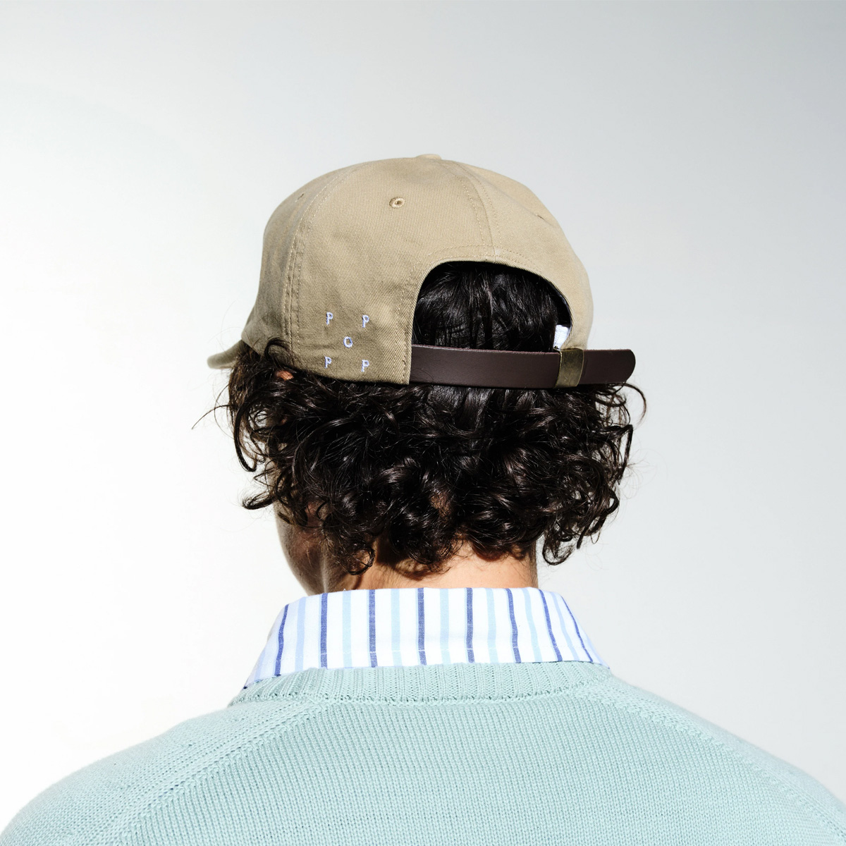 POP Arch Sixpanel Flexfoam Hat White Pepper