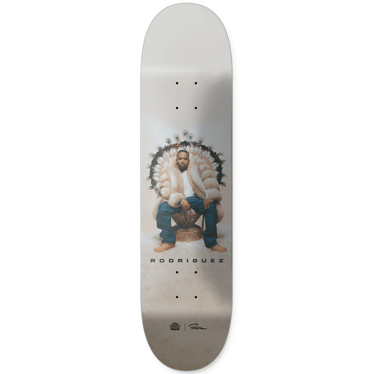 Primitive x Outkast Rodriguez Regal Skateboard Deck Tan 8.25