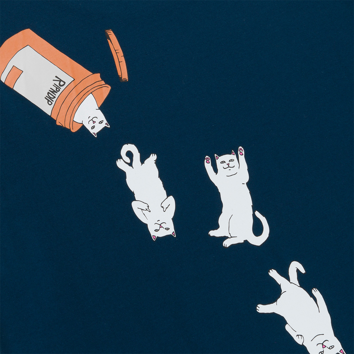 RipnDip Nermal Pills T-Shirt Navy