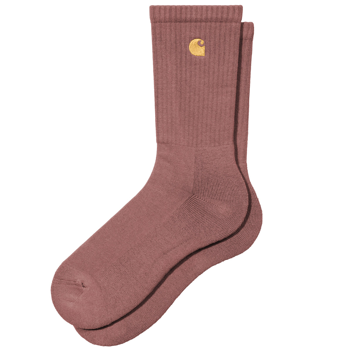 Carhartt WIP Chase Socks Dusky Pink/Gold