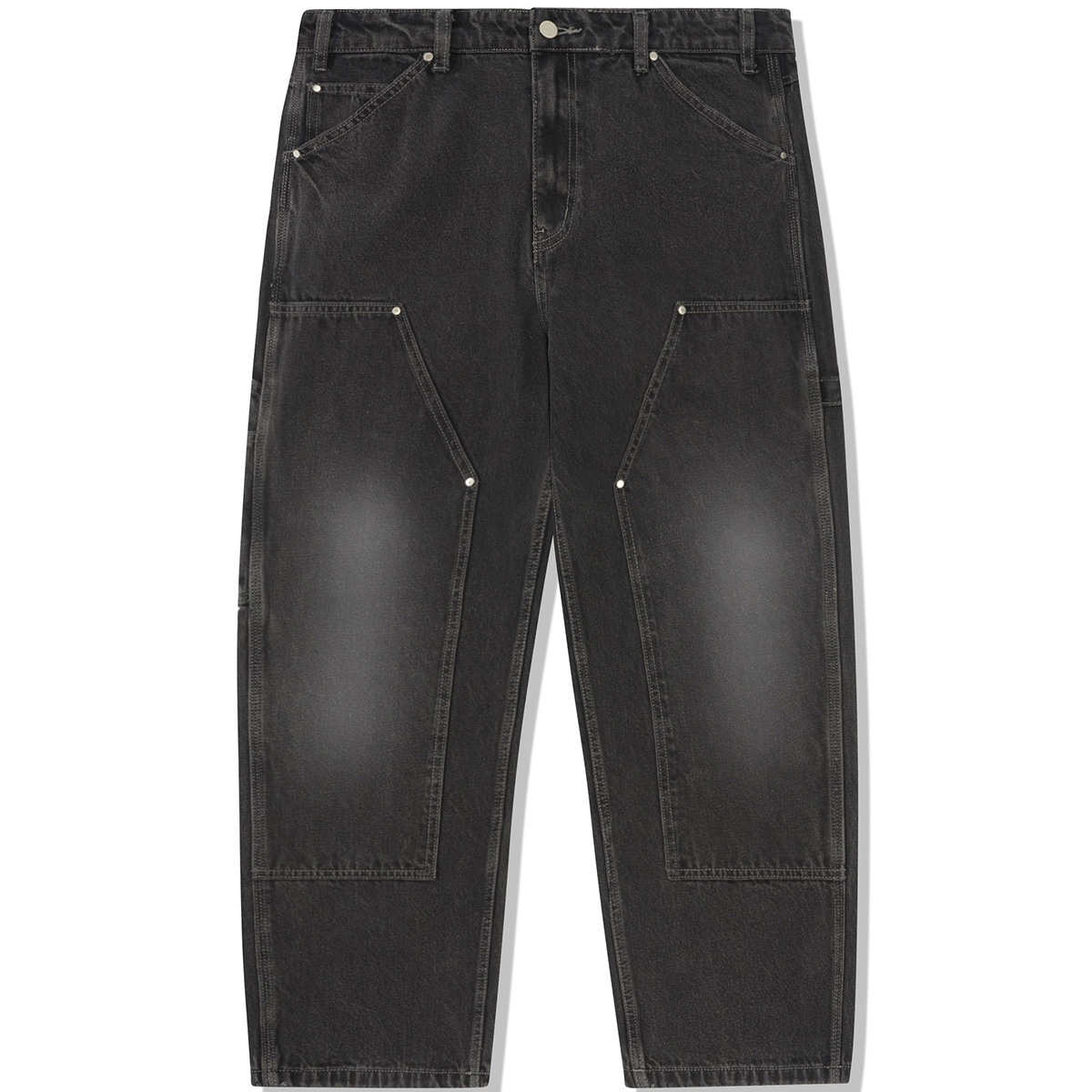 Butter Goods Davide Double Knee Denim Jeans Washed Black