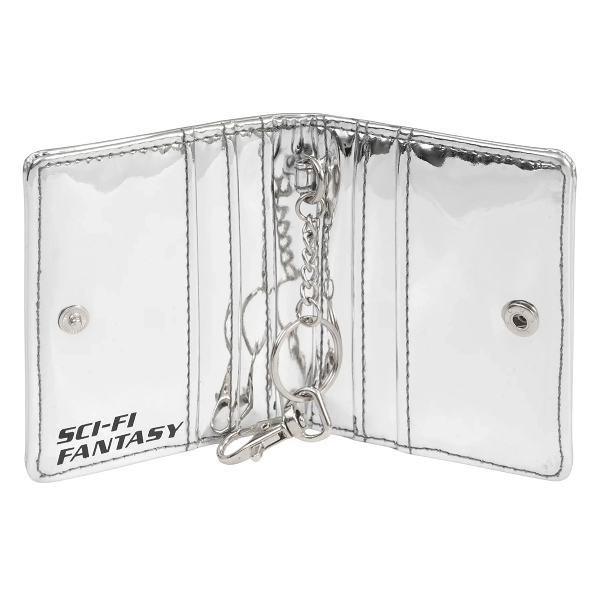 Sci-Fi Dragon Wallet Silver