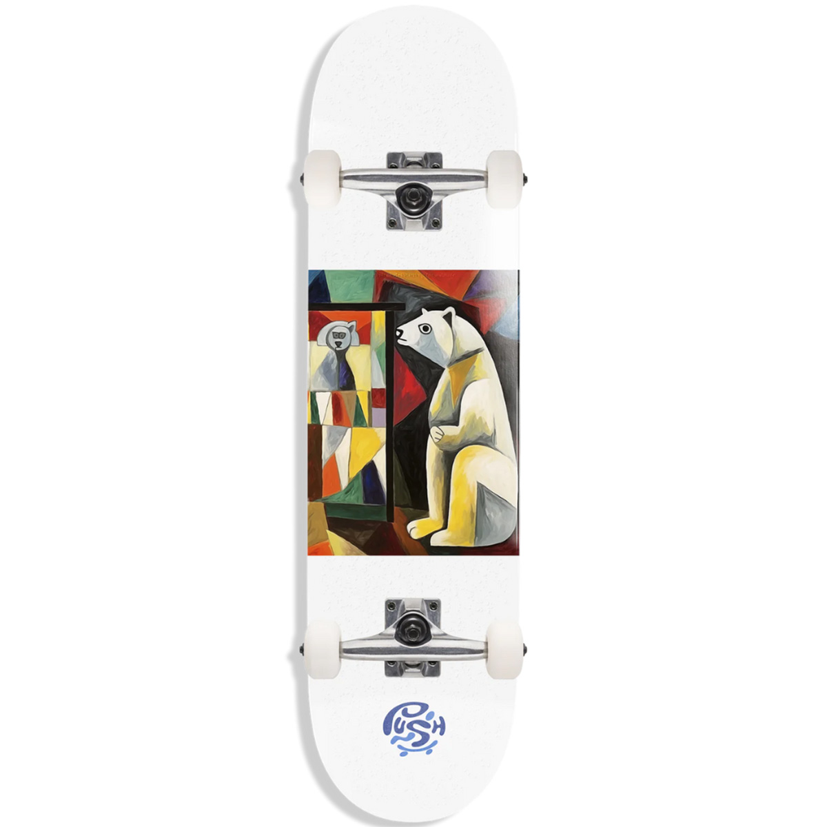 Push Canada MLSL Complete Skateboard White 8.0