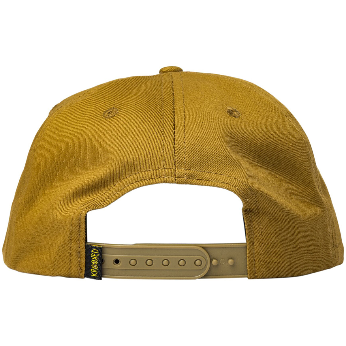 Krooked Bird Lightening Snapback Cap Tan