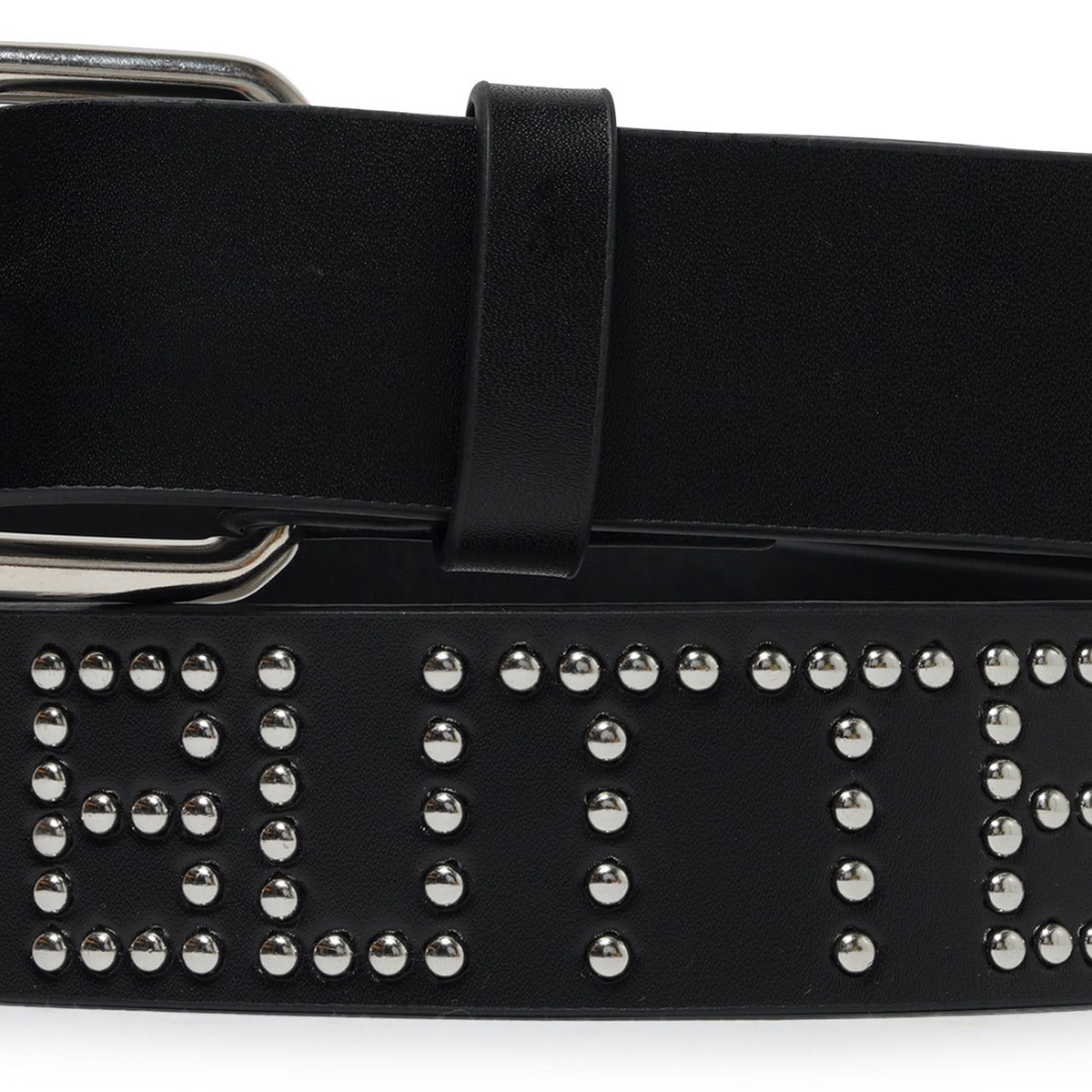 Butter Goods Leather Studded Belt Black