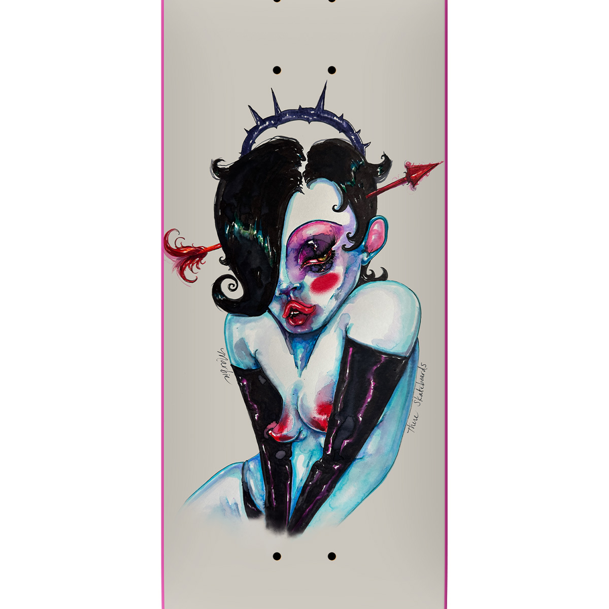 THERE Marbie Blake Armstrong Darling Skateboard Deck 8.5