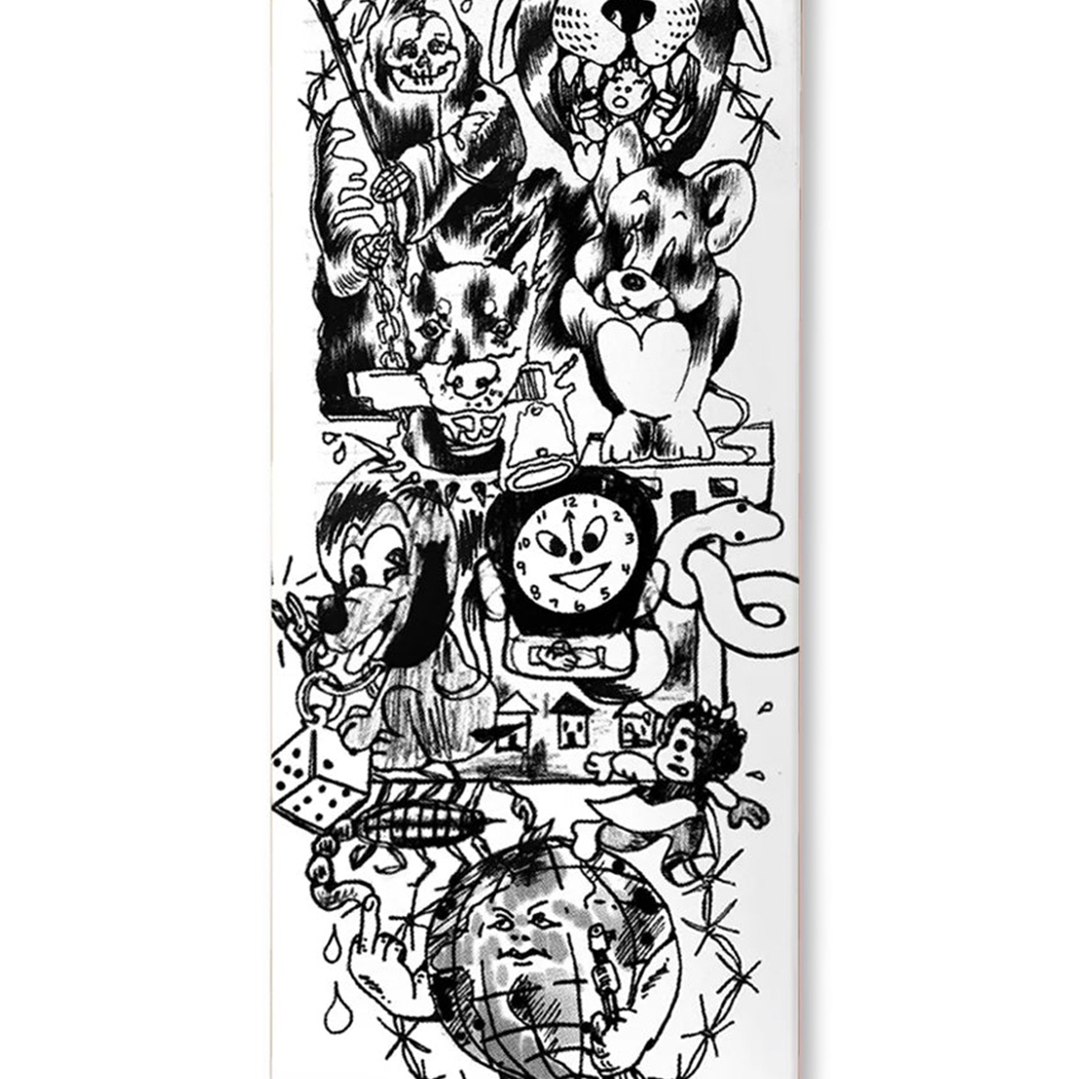 Deahtwish Dickson Descending Skateboard Deck 8.5