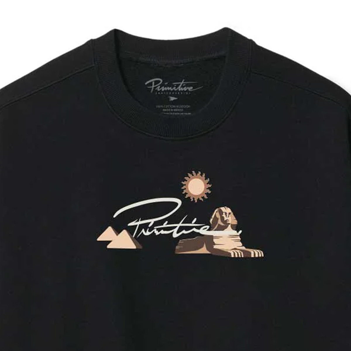 Primitive Passage Crewneck Sweater Black