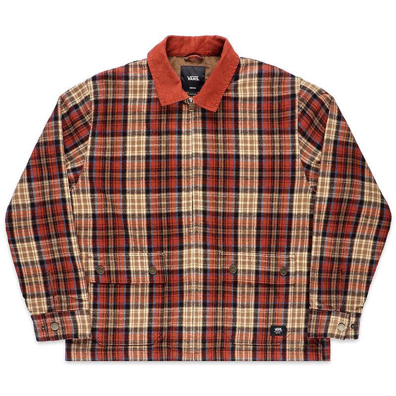 Vans deals plaid jacket