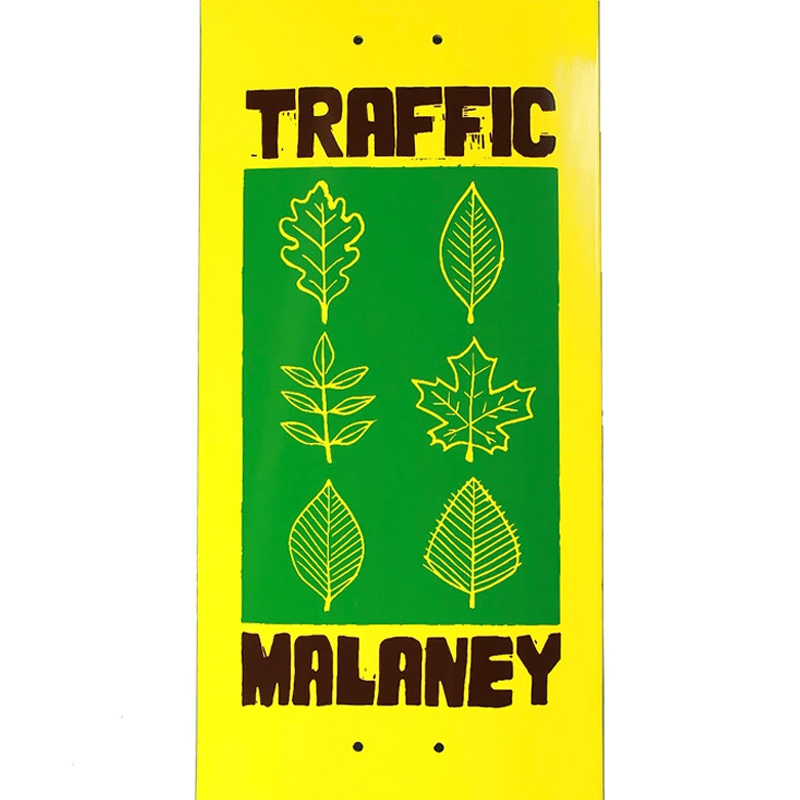 Traffic Malaney Linocut Series Skateboard Deck 8.38