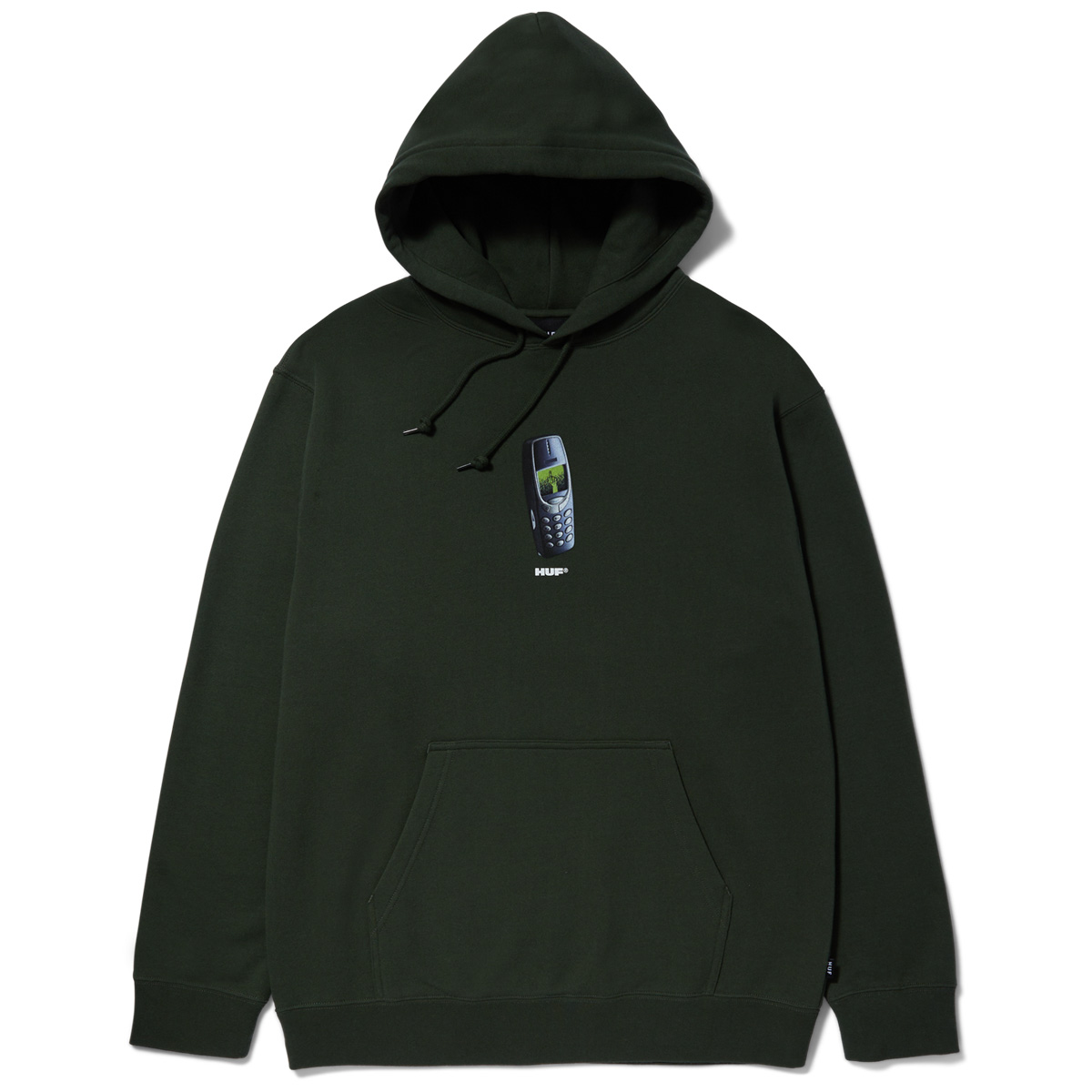 HUF Missed Call Hooded Sweater Hunter Green