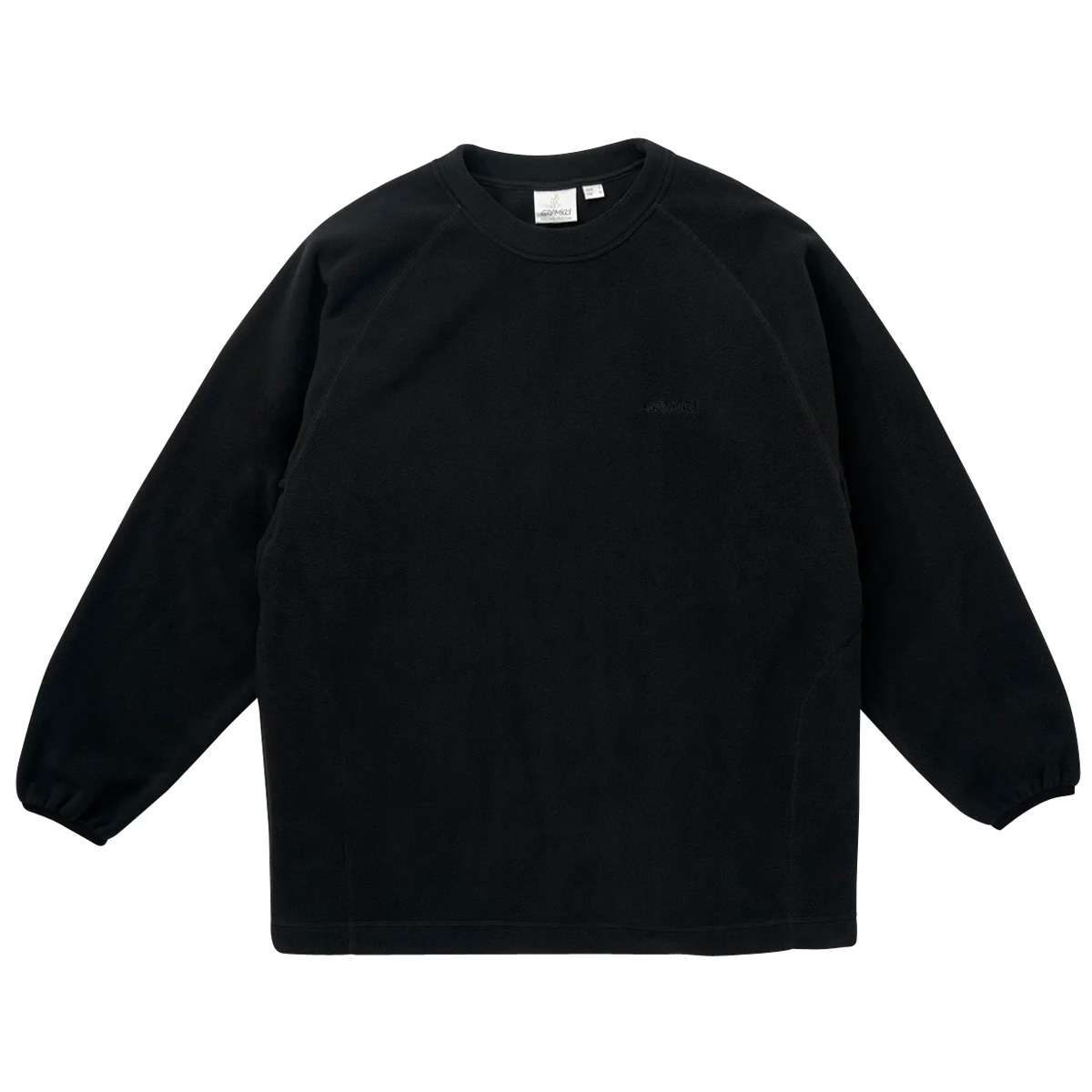 Gramicci Fleece Raglan Crewneck Sweater Black