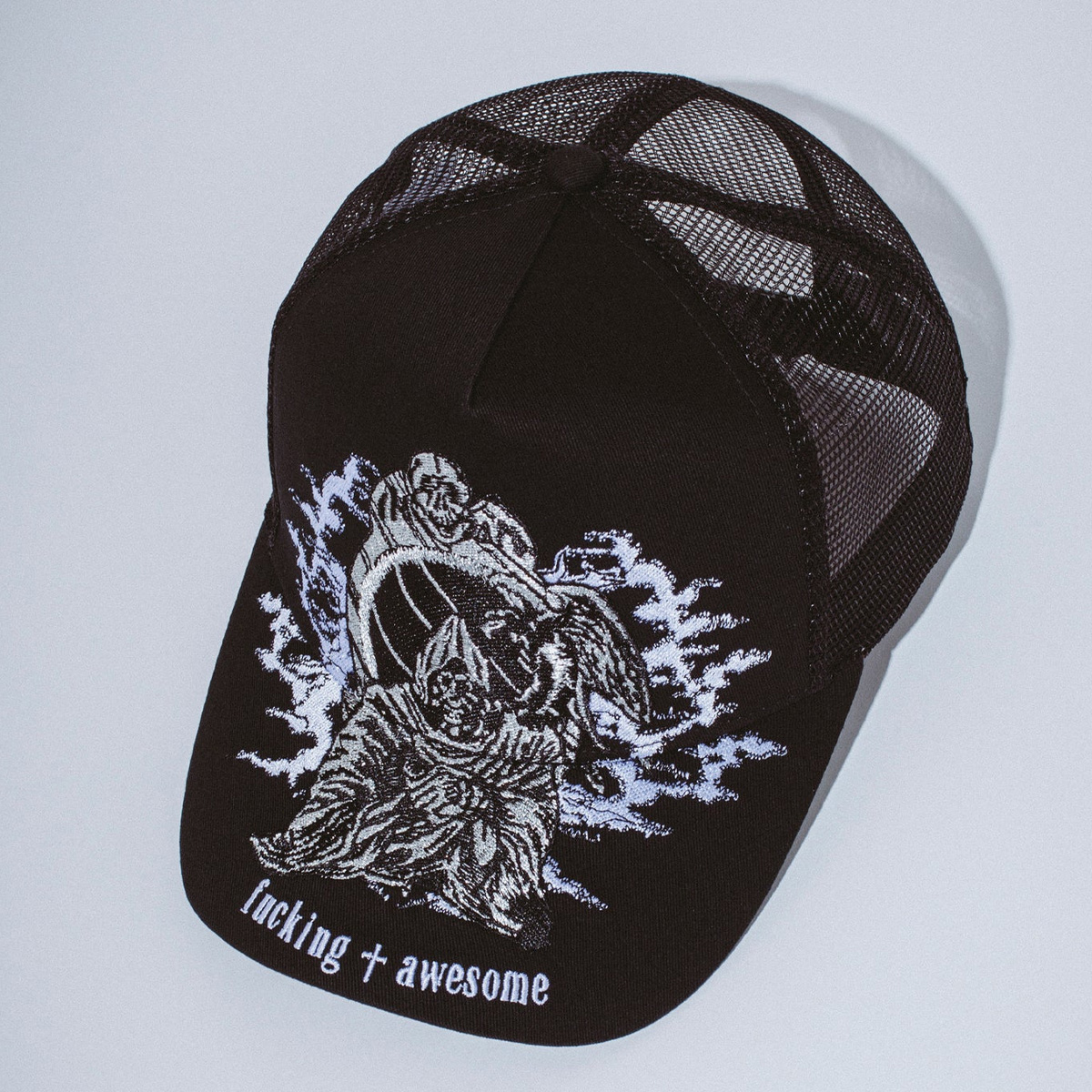 Fucking Awesome Demon Trucker Black