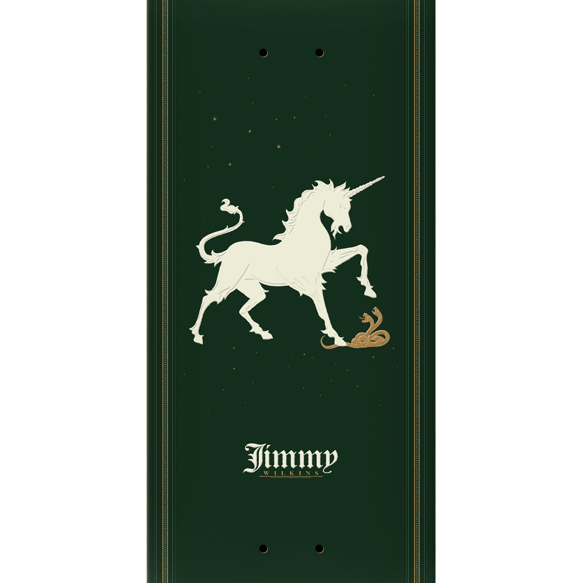 Real Wilkins Unicorn Skateboard Deck 8.38 